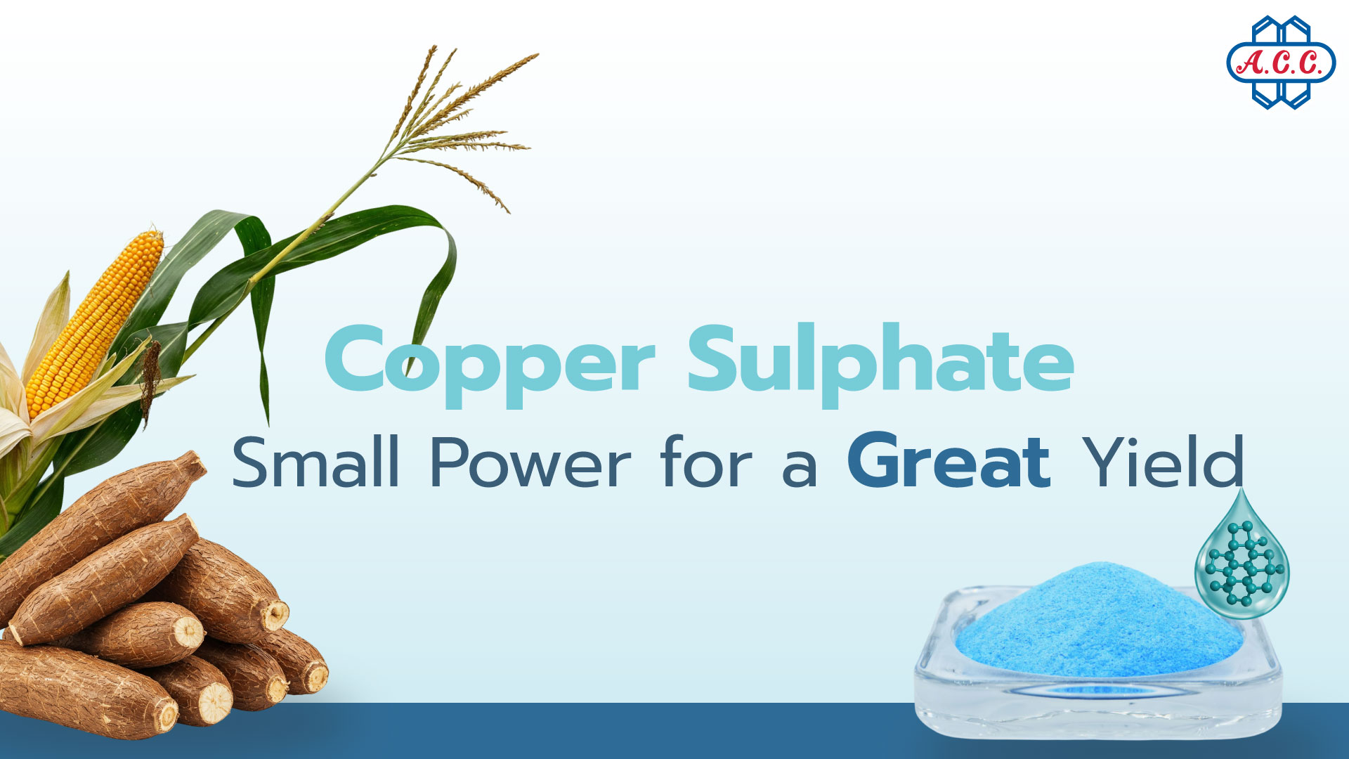 Copper Sulphate Small Power for Big Yields