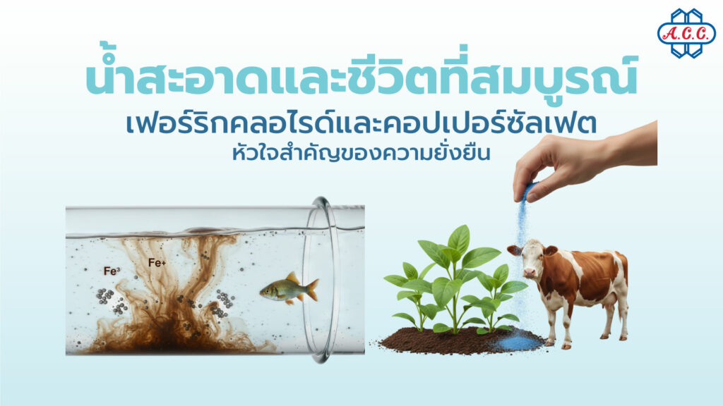 Ferric Chloride and Copper Sulphate the key to sustainability